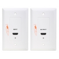 HDMI Audio/Video Wall Plate Extension Kit Over CAT5/CAT6 HDMI Audio/Video Wall Plate Extension Kit Over CAT5/CAT6
